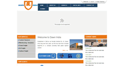Desktop Screenshot of dawn-india.com